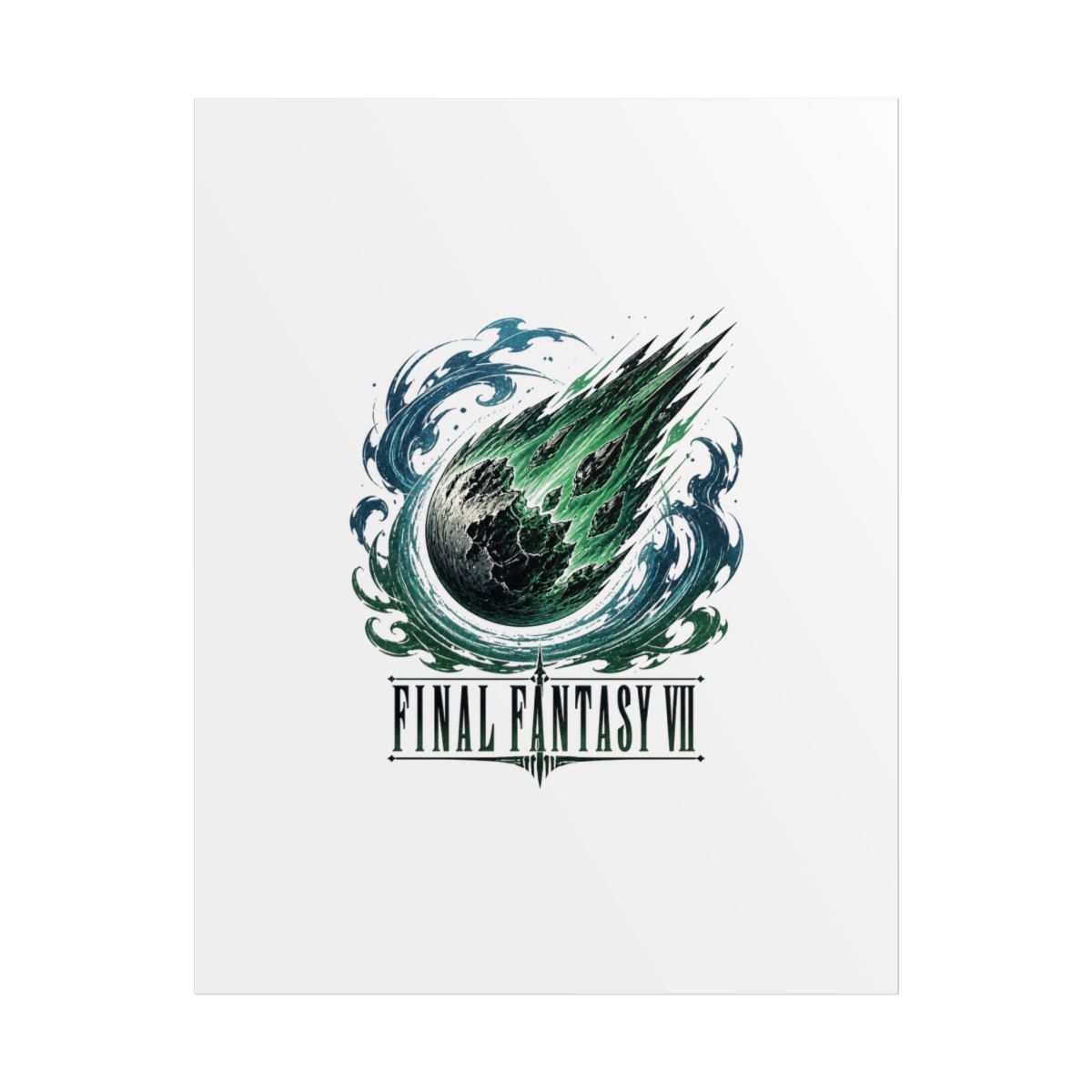 Final Fantasy "Final Fantasy VII" Poster - alternate angle 1, merchandise