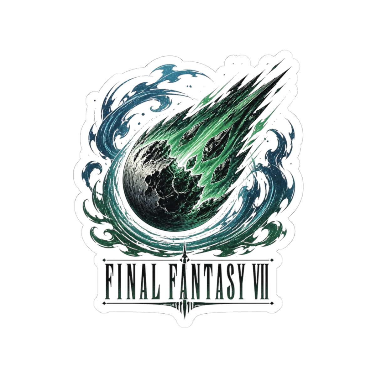 Final Fantasy "Final Fantasy VII" Sticker - Official Stickers merchandise