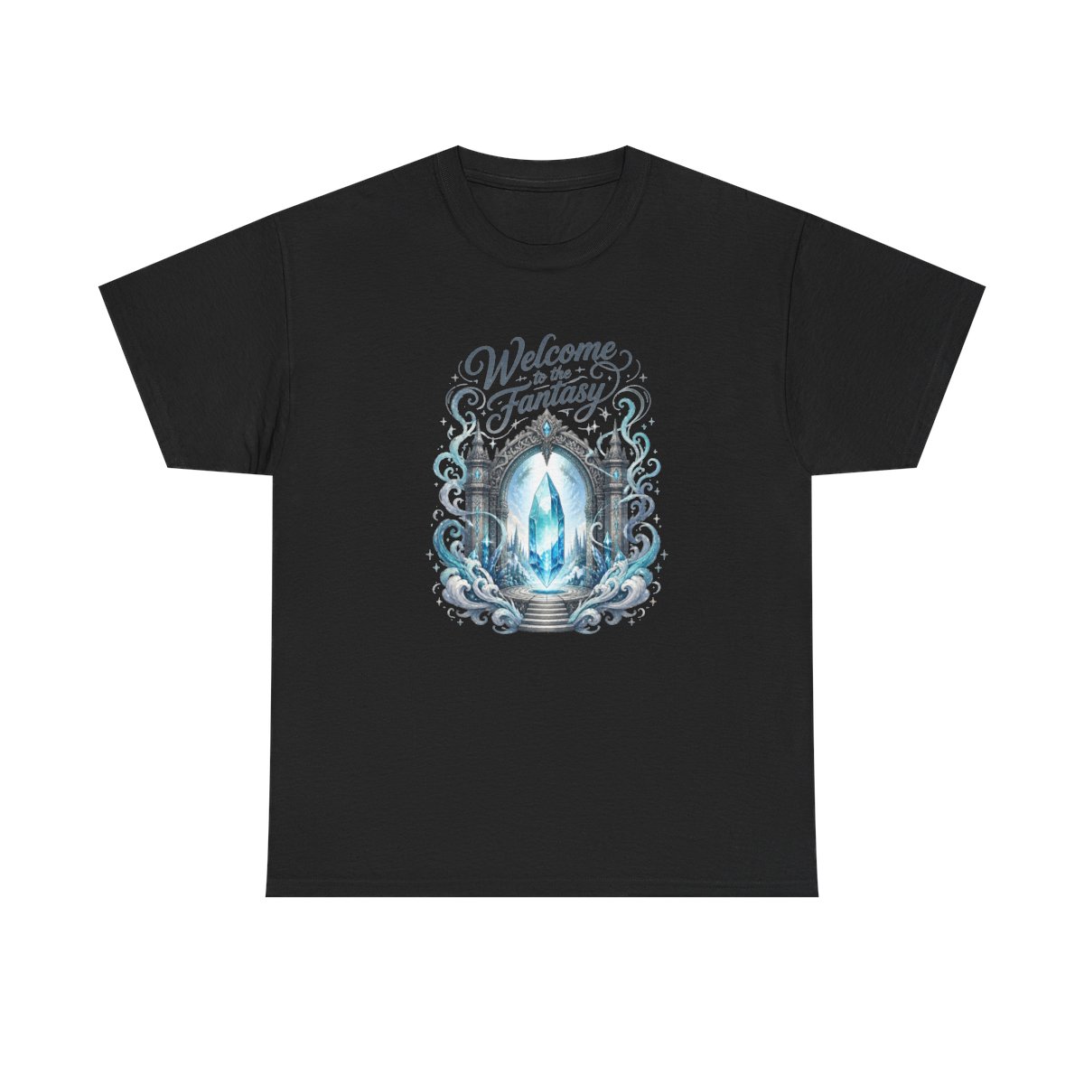 Final Fantasy "Crystal Gateway" Unisex Tee - alternate angle 3, merchandise