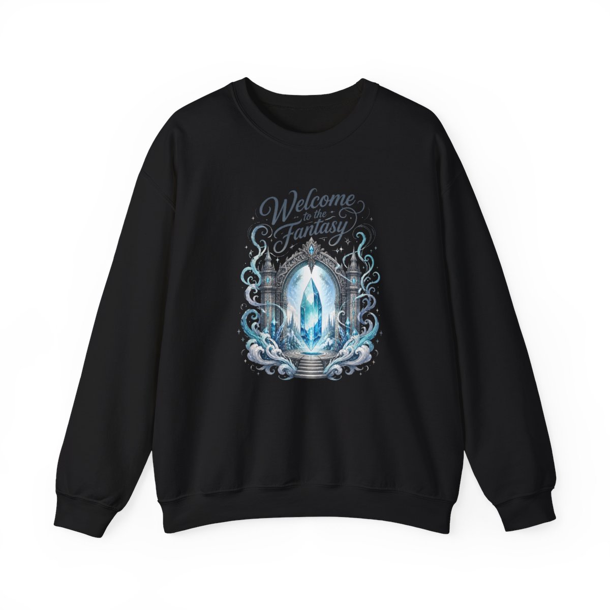 Final Fantasy "Crystal Gateway" Crewneck - alternate angle 3, merchandise