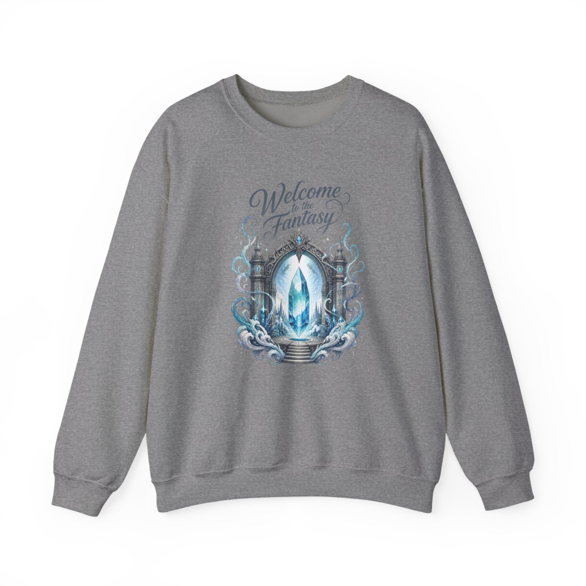 Final Fantasy "Crystal Gateway" Crewneck - alternate angle 2, merchandise