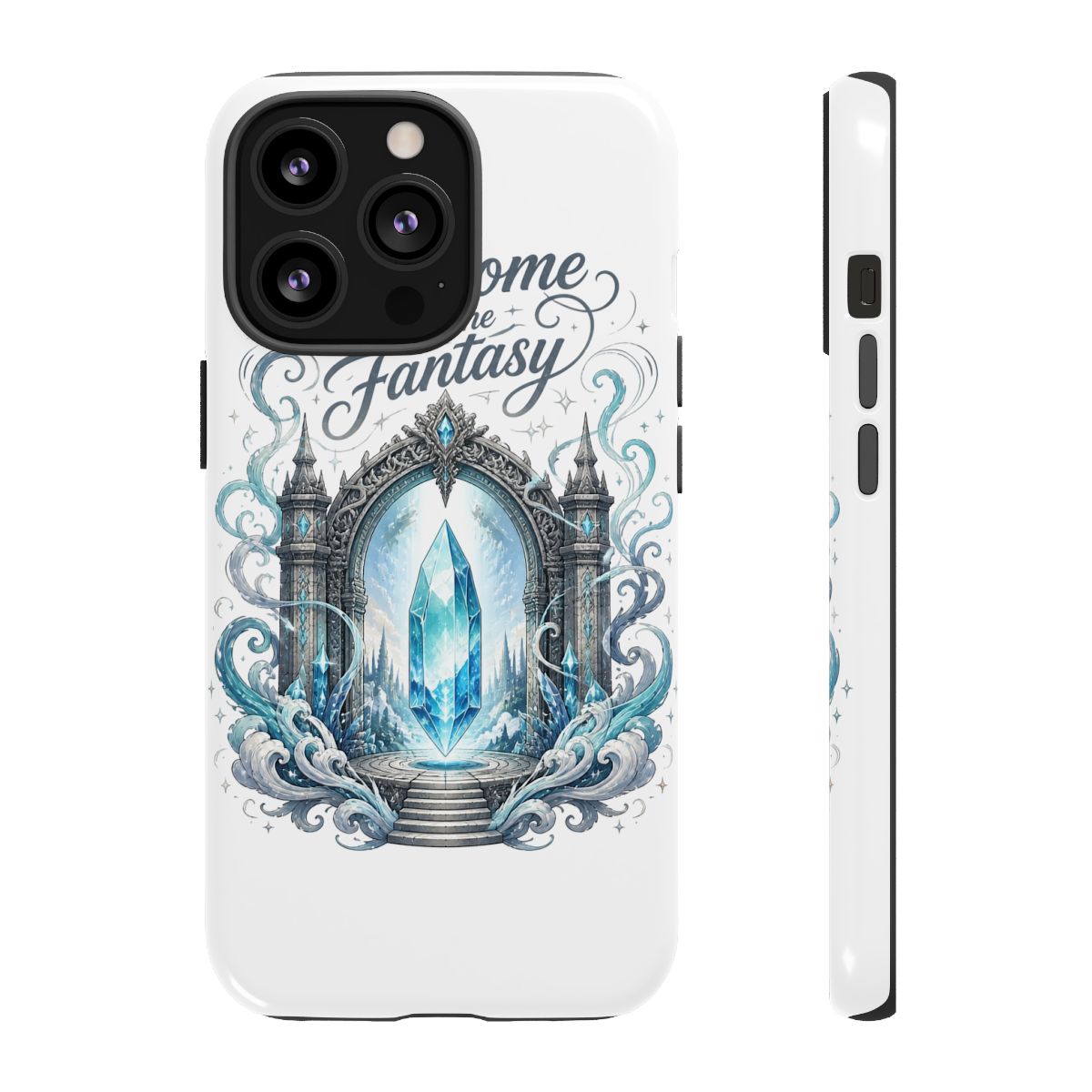 Final Fantasy "Crystal Gateway" Phone Case - alternate angle 1, merchandise