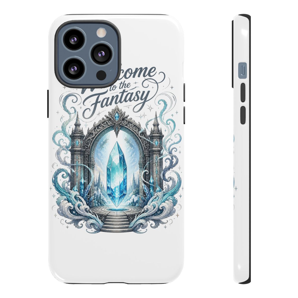 Final Fantasy "Crystal Gateway" Phone Case - alternate angle 2, merchandise