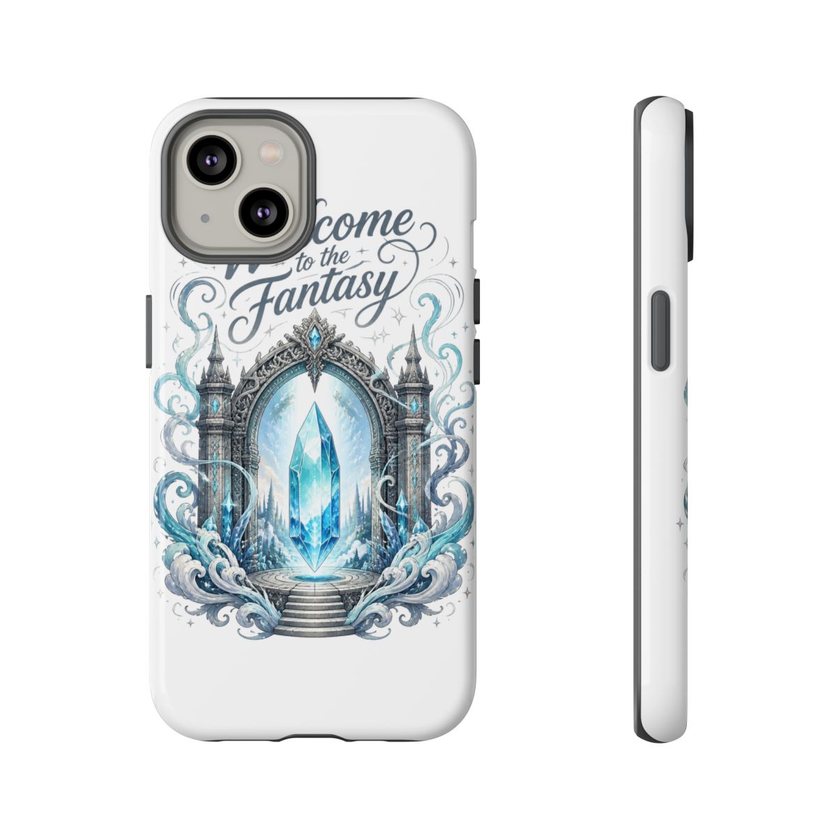 Final Fantasy "Crystal Gateway" Phone Case - alternate angle 3, merchandise