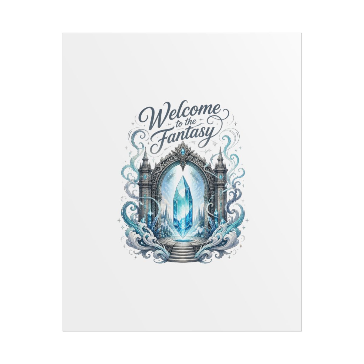 Final Fantasy "Crystal Gateway" Poster