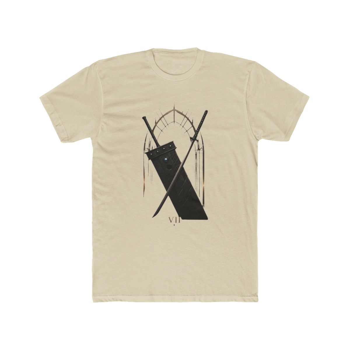 Final Sword Crossing - Final Fantasy VII - Buster Sword and Masamune T Shirt - alternate angle 4, merchandise