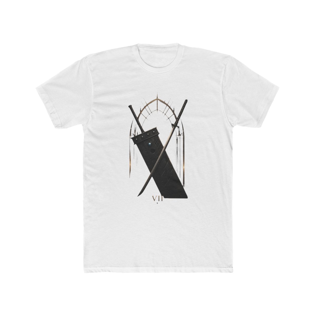 Final Sword Crossing - Final Fantasy VII - Buster Sword and Masamune T Shirt