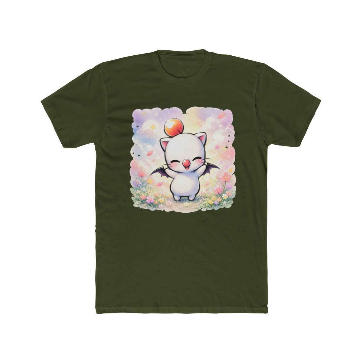 Kupo! Moogle - Final Fantasy Creature - Summon Monster T Shirt - alternate angle 5, merchandise