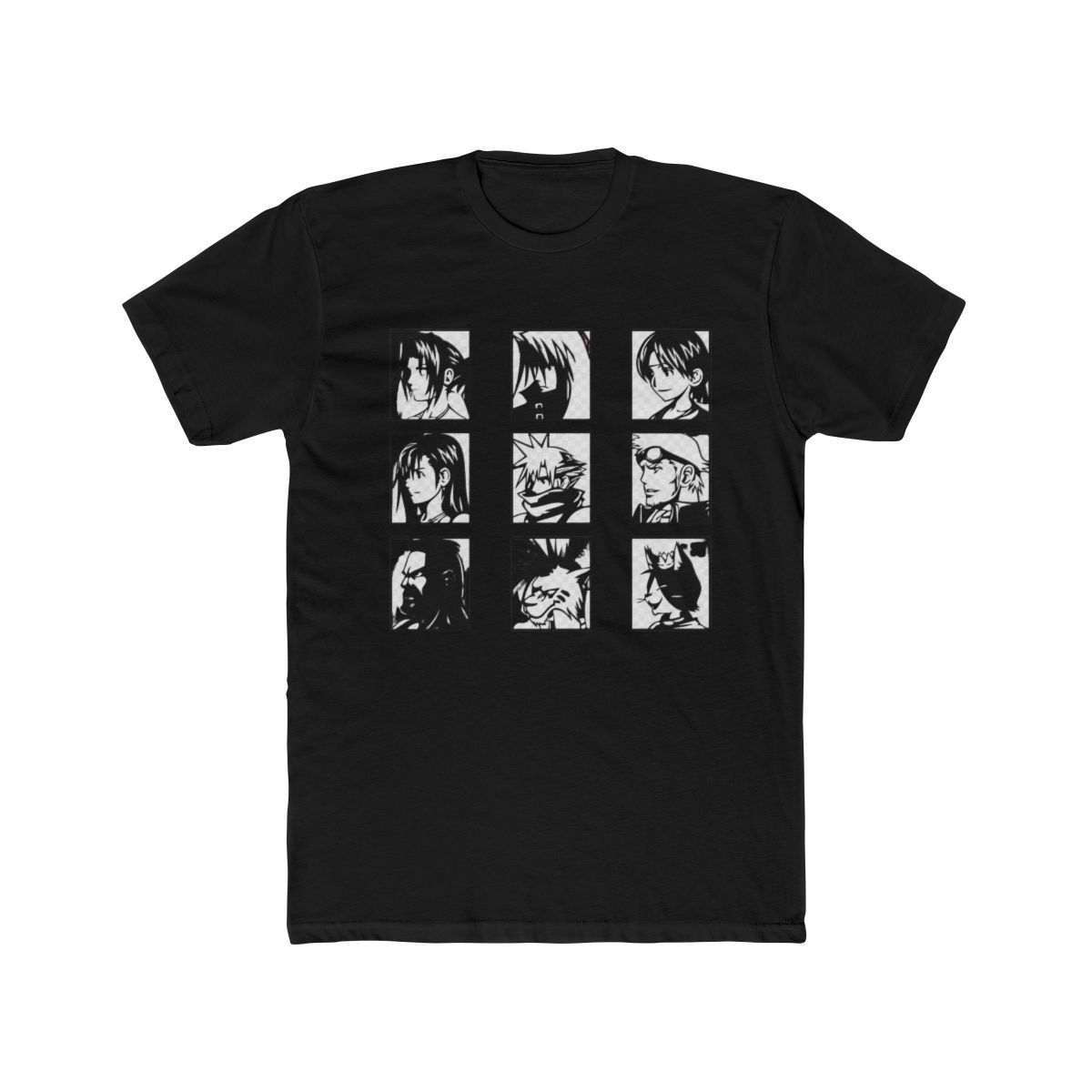 Final Fantasy VII "Choose Your Hero" T Shirt - alternate angle 3, merchandise