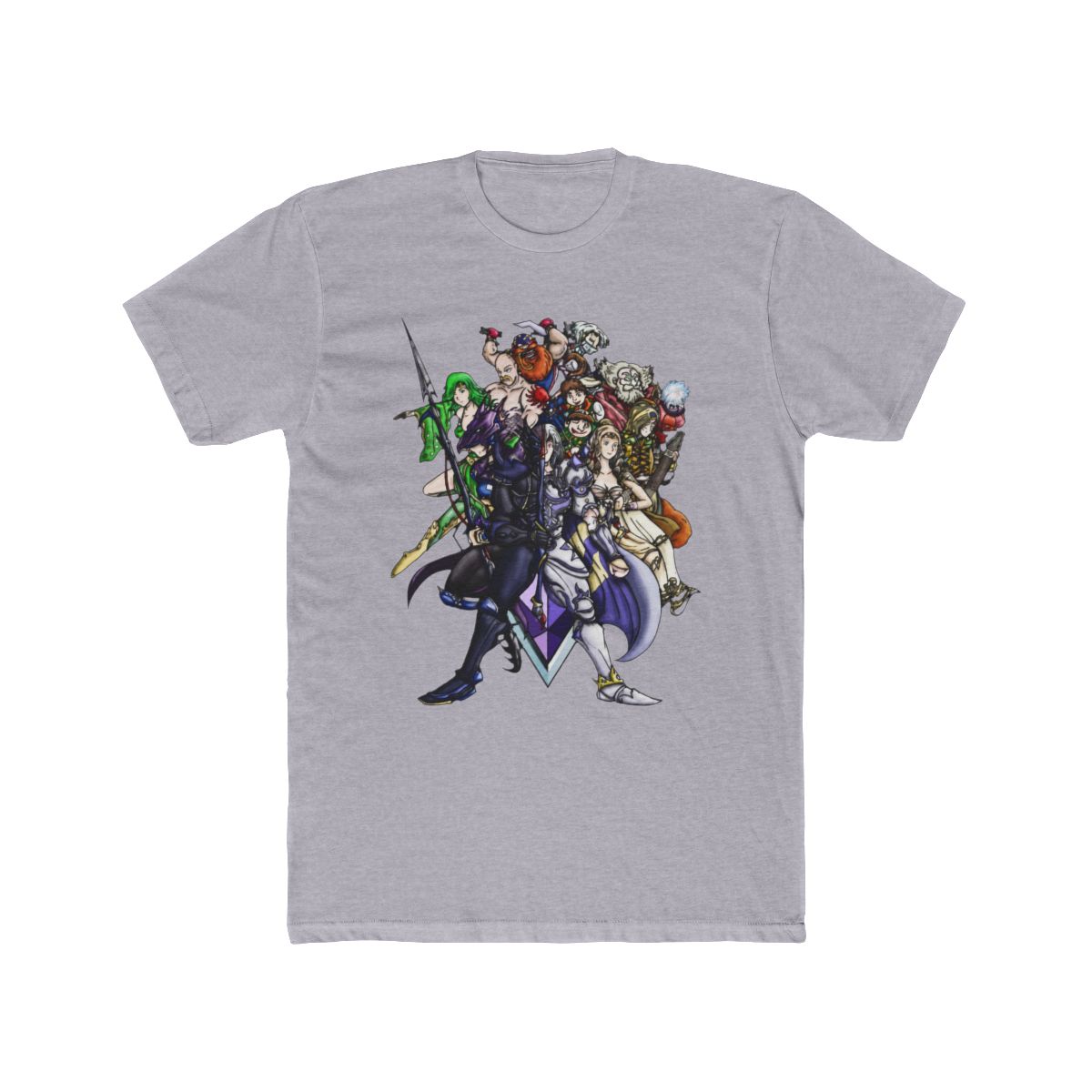 Final Fantasy IV Heroes T Shirt - alternate angle 5, merchandise