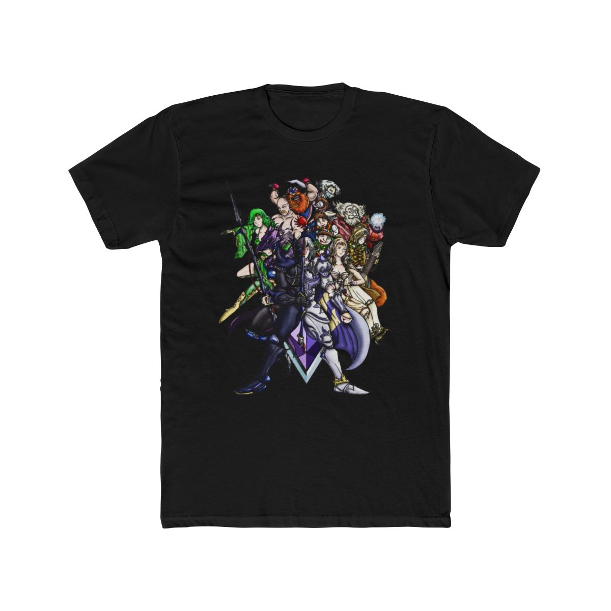 Final Fantasy IV Heroes T Shirt - alternate angle 4, merchandise