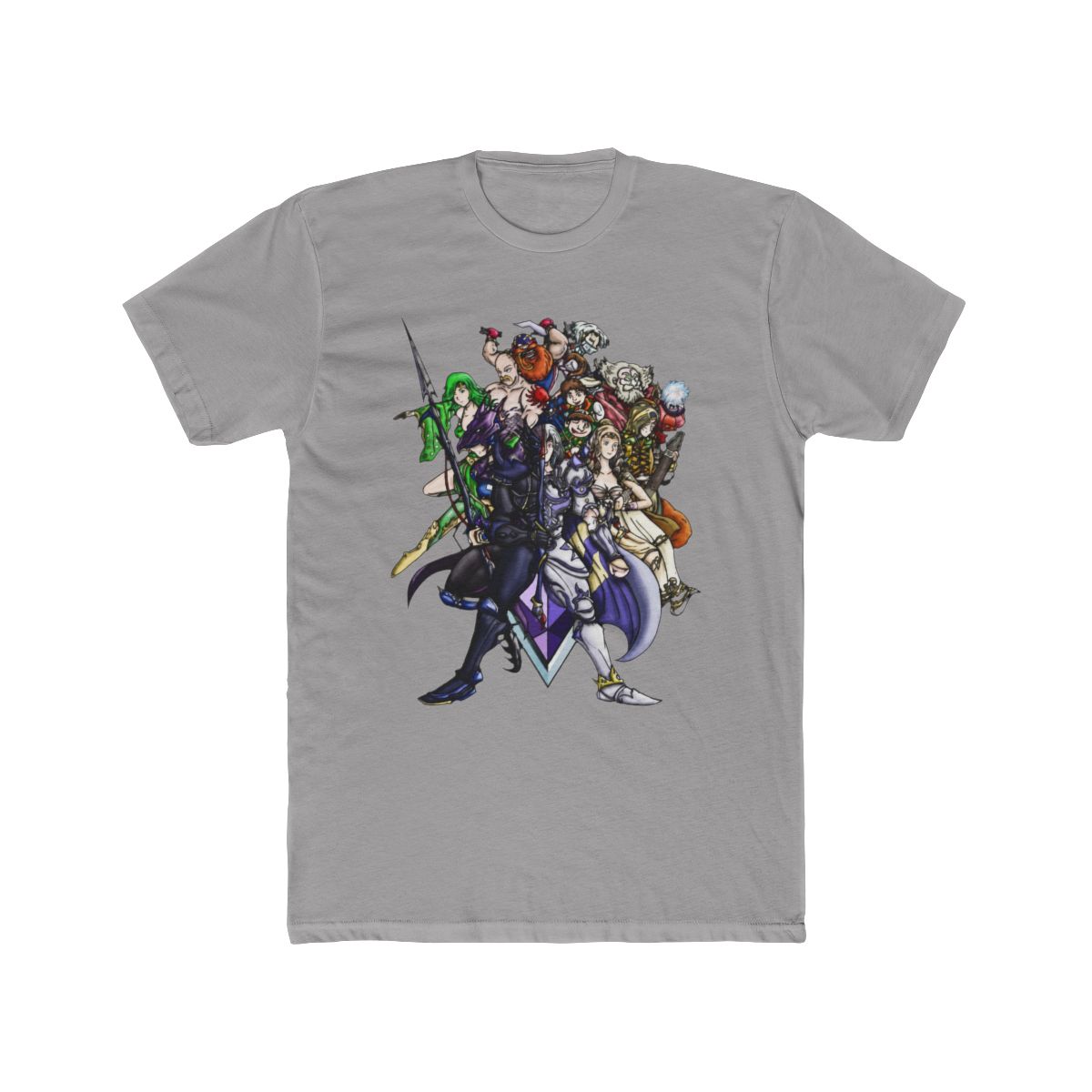 Final Fantasy IV Heroes T Shirt - alternate angle 2, merchandise