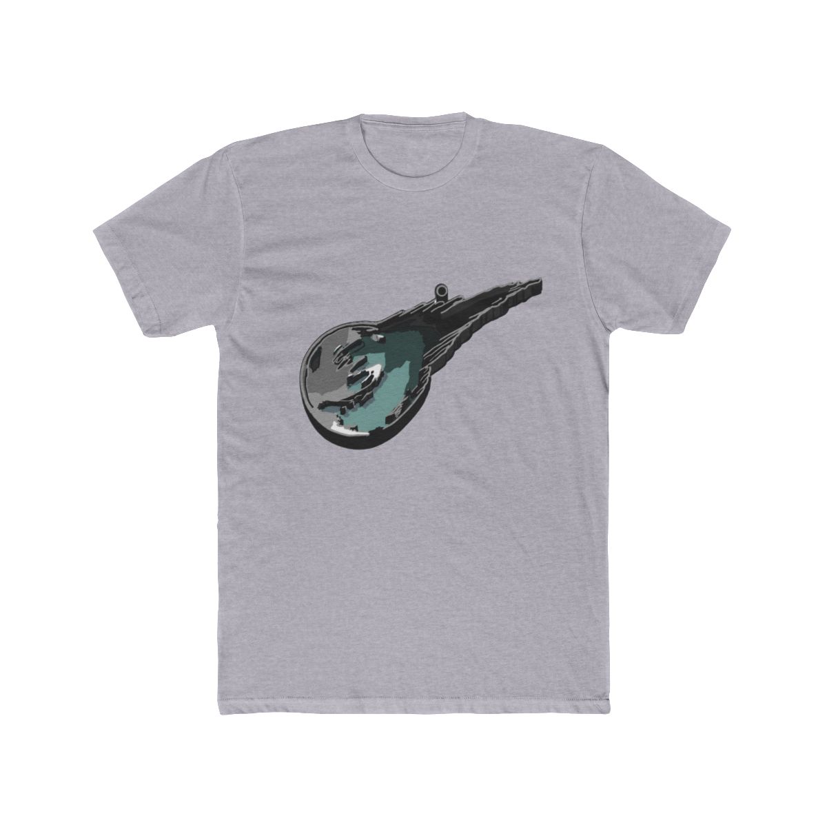 Final Fantasy 7 Remake Meteor Logo T Shirt - alternate angle 5, merchandise