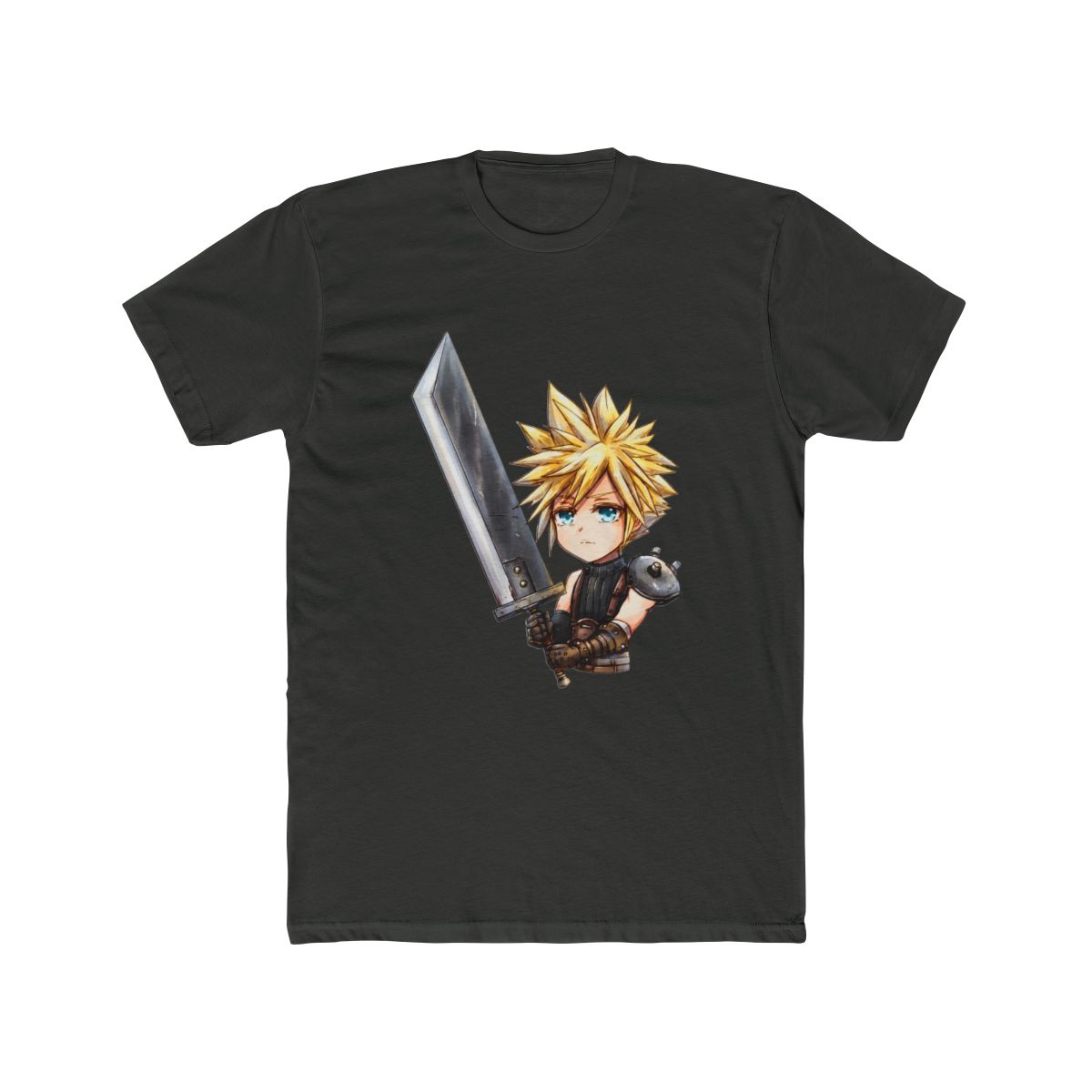 Final Fantasy 7 Remake Cloud Strife T Shirt - alternate angle 2, merchandise