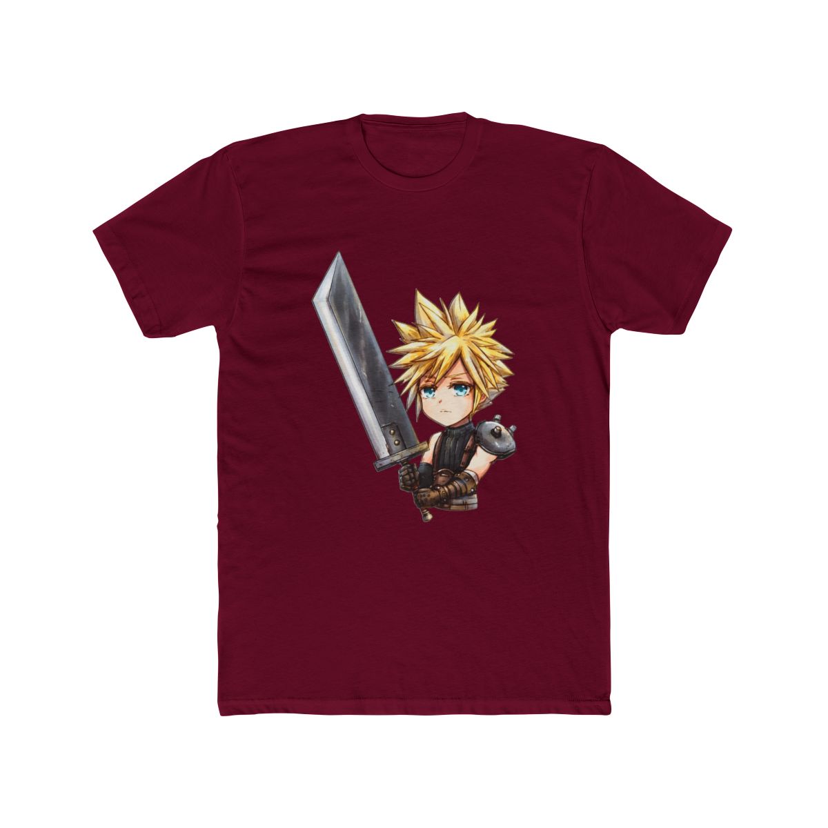 Final Fantasy 7 Remake Cloud Strife T Shirt - alternate angle 3, merchandise