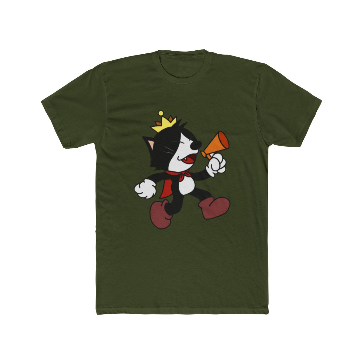 Final Fantasy Cait Sith Megaphone T Shirt - alternate angle 4, merchandise