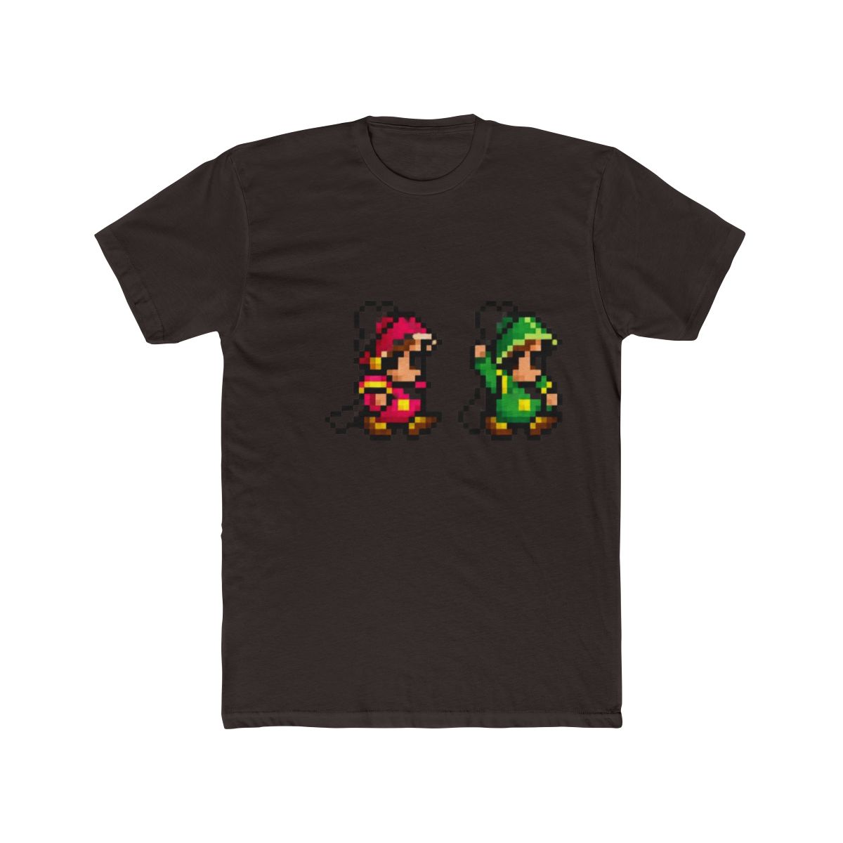 Final Fantasy: Onion Knights Crossing T Shirt - alternate angle 2, merchandise