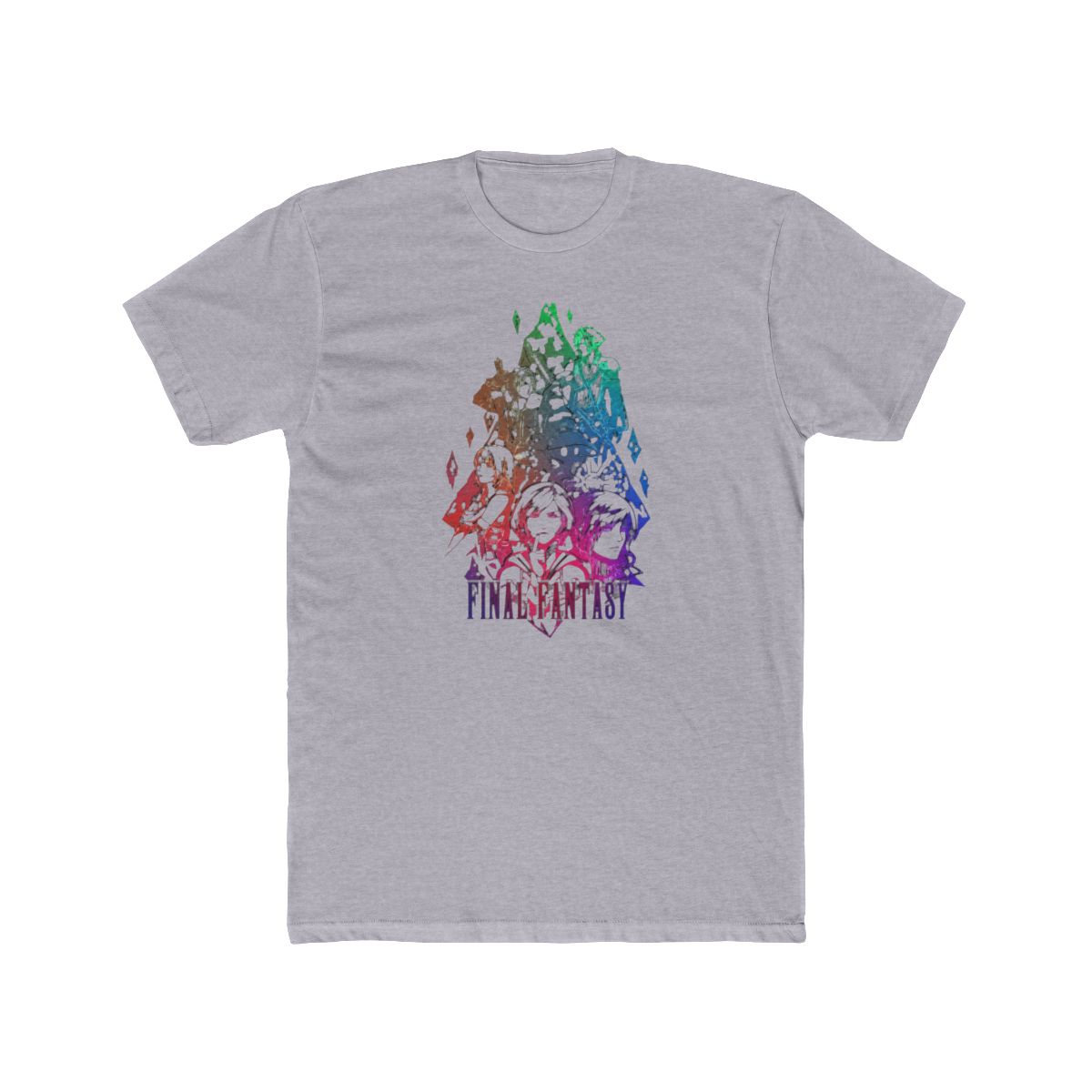 Hail Final Fantasy with logo T Shirt - alternate angle 4, merchandise