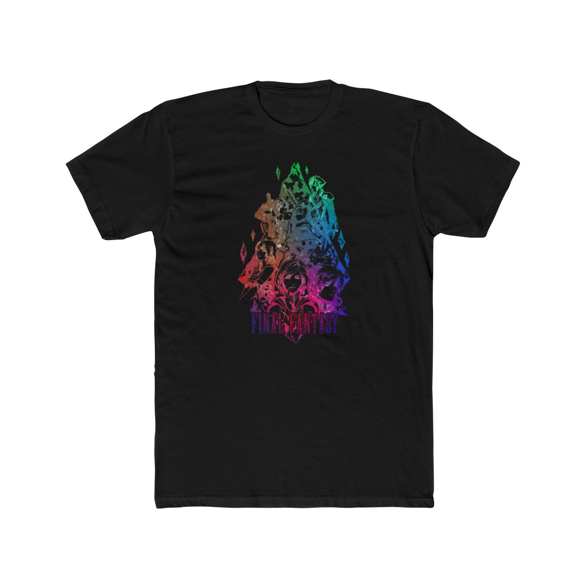 Hail Final Fantasy with logo T Shirt - alternate angle 3, merchandise