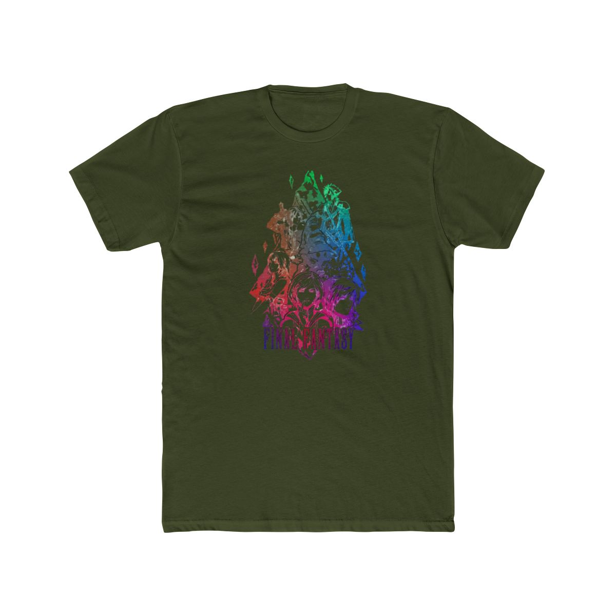 Hail Final Fantasy with logo T Shirt - alternate angle 5, merchandise