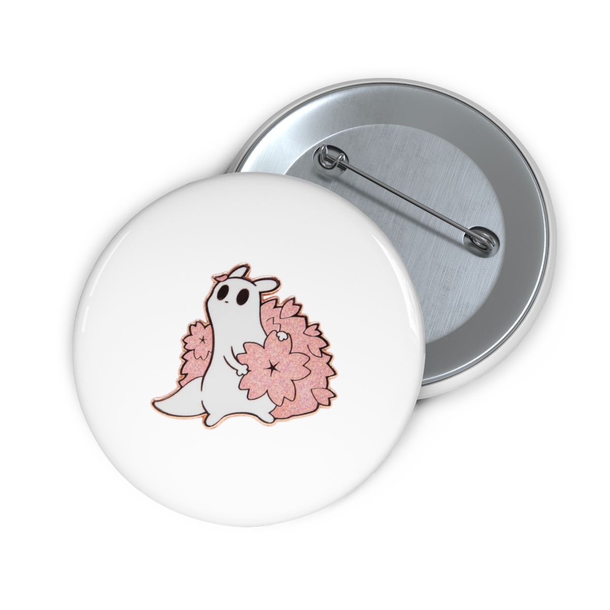 Rain World - Survivor Cherry Blossom Pin | Final Fantasy - alternate angle 1, merchandise