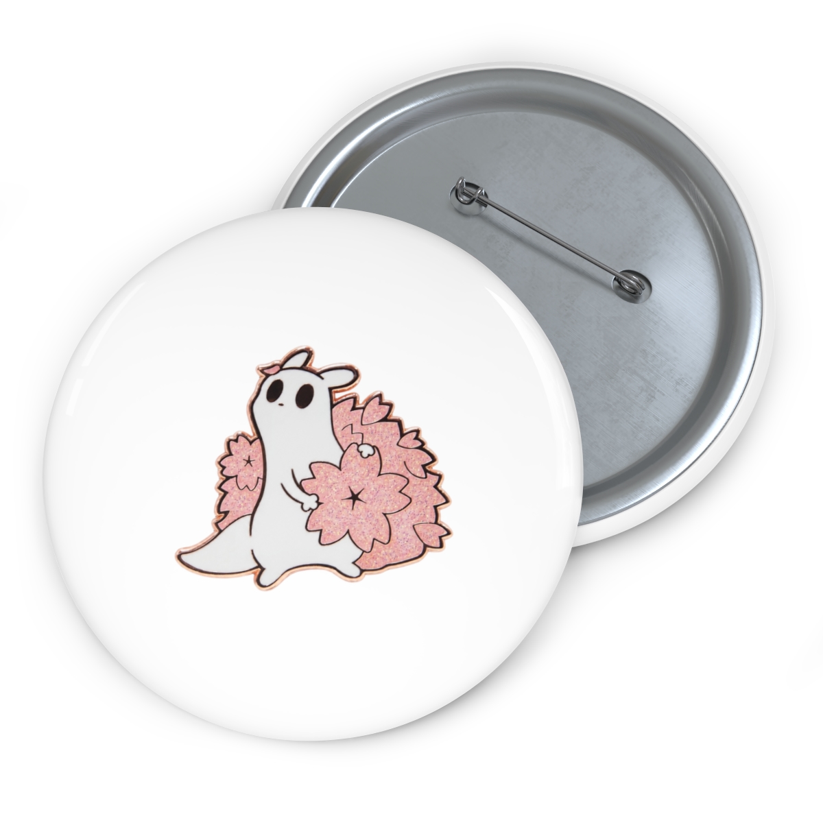 Rain World - Survivor Cherry Blossom Pin | Final Fantasy - alternate angle 2, merchandise