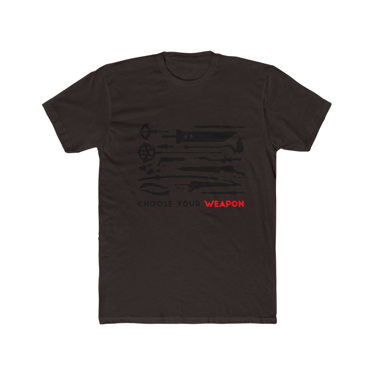 Final Fantasy "Choose Your Weapon" T Shirt - alternate angle 2, merchandise