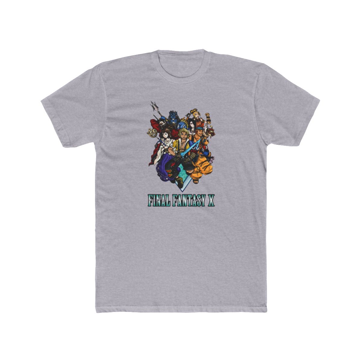 Final Fantasy X Heroes T Shirt - alternate angle 3, merchandise