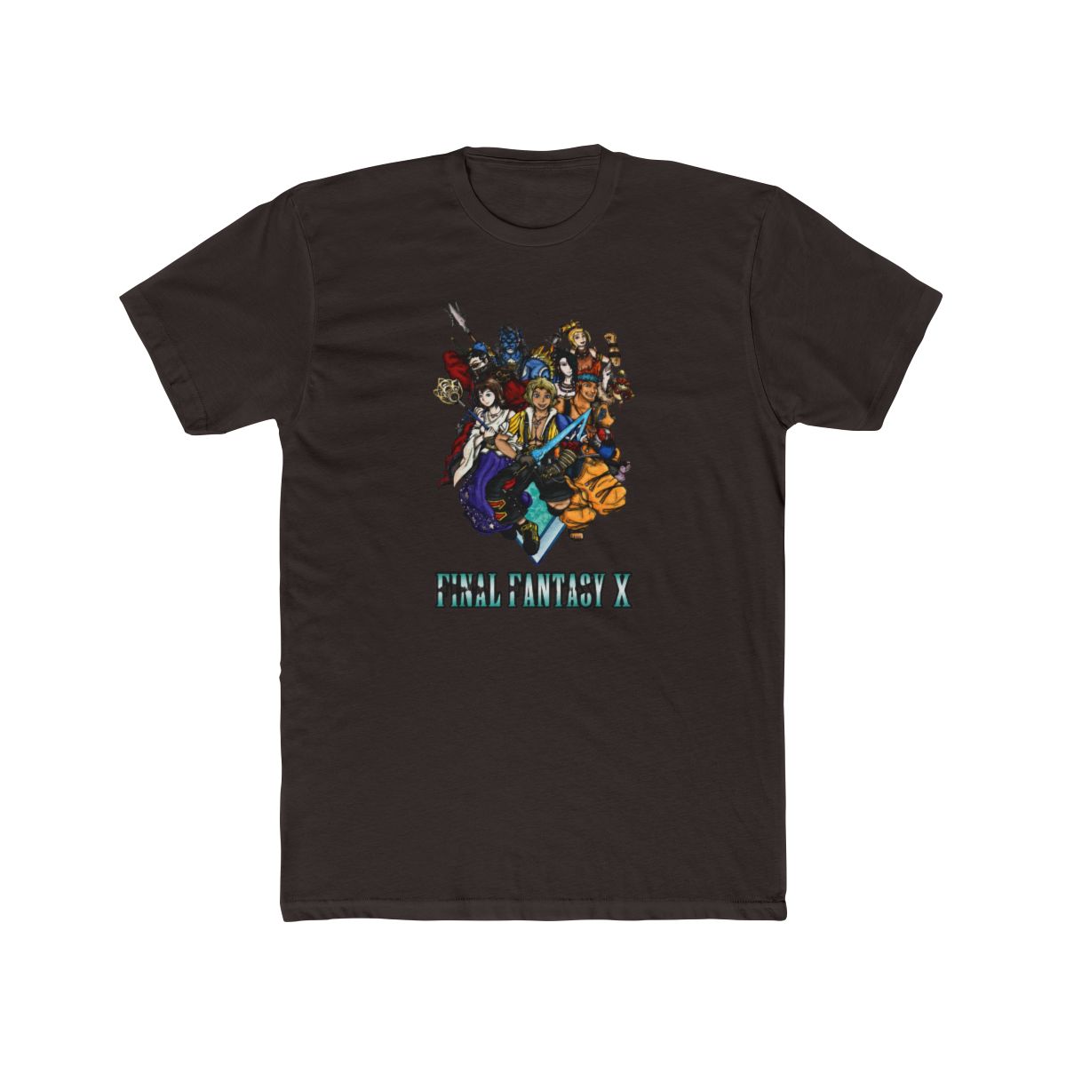 Final Fantasy X Heroes T Shirt - alternate angle 2, merchandise