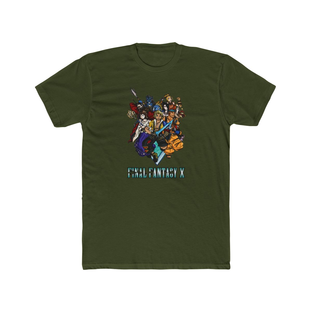 Final Fantasy X Heroes T Shirt - alternate angle 4, merchandise