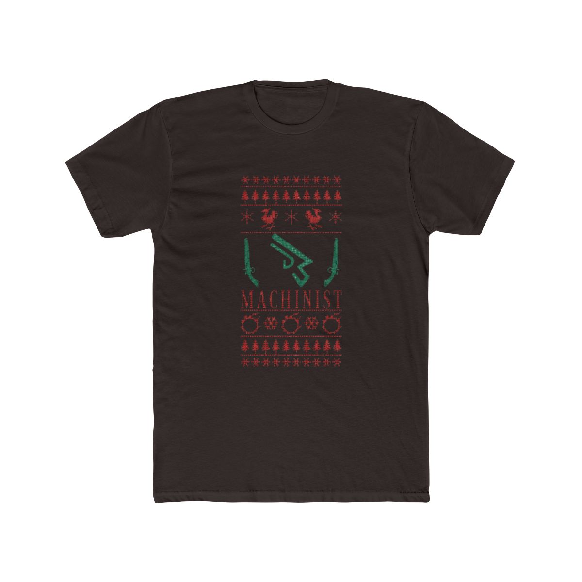 Final Fantasy XIV Machinist Ugly Christmas Sweater T Shirt - alternate angle 3, merchandise