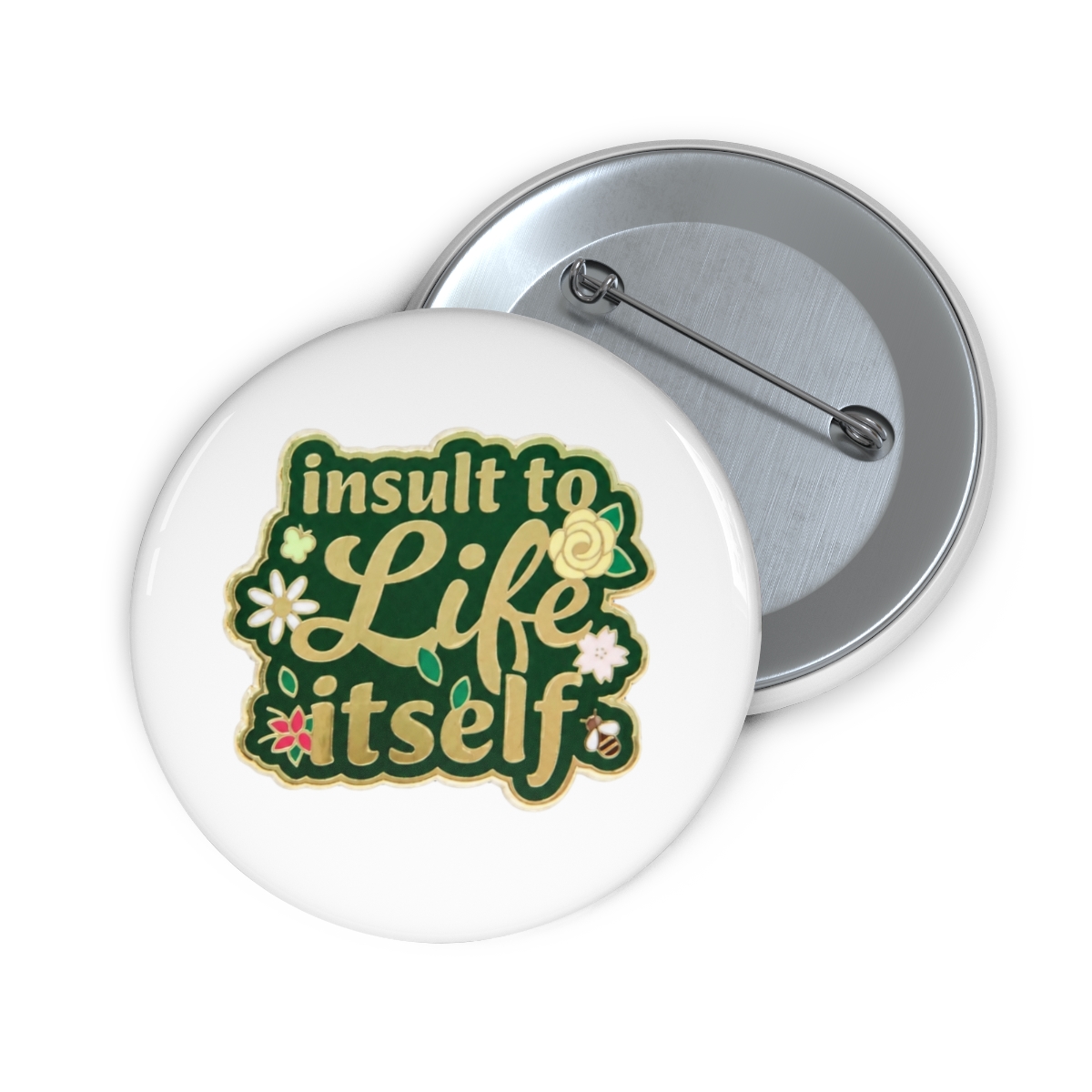 Sanshee - Insult to Life Itself Pin | Final Fantasy - alternate angle 1, merchandise