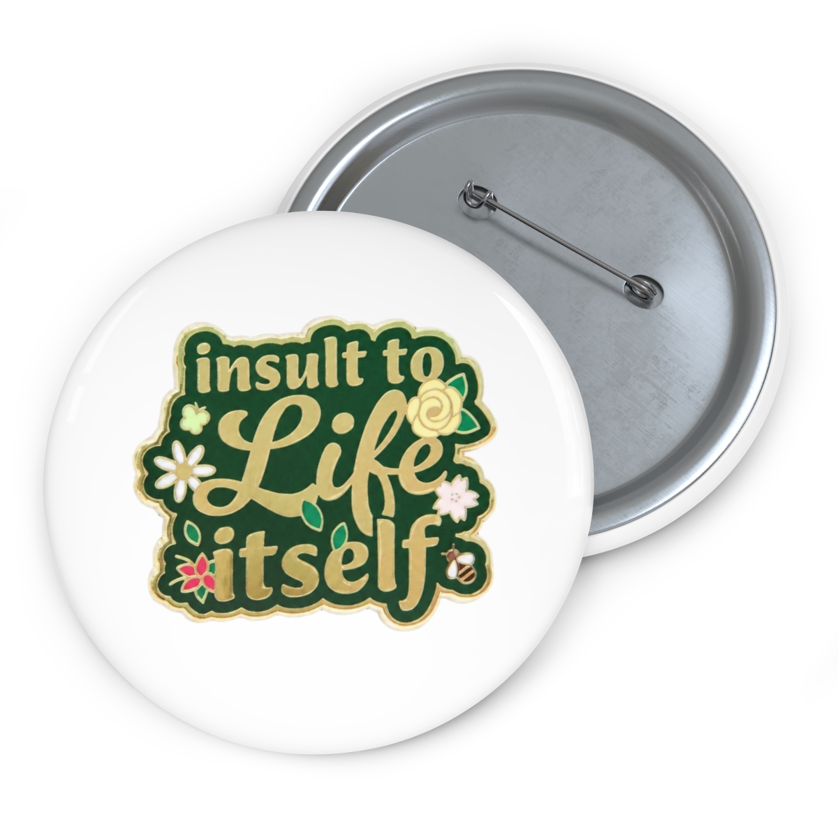 Sanshee - Insult to Life Itself Pin | Final Fantasy - alternate angle 2, merchandise