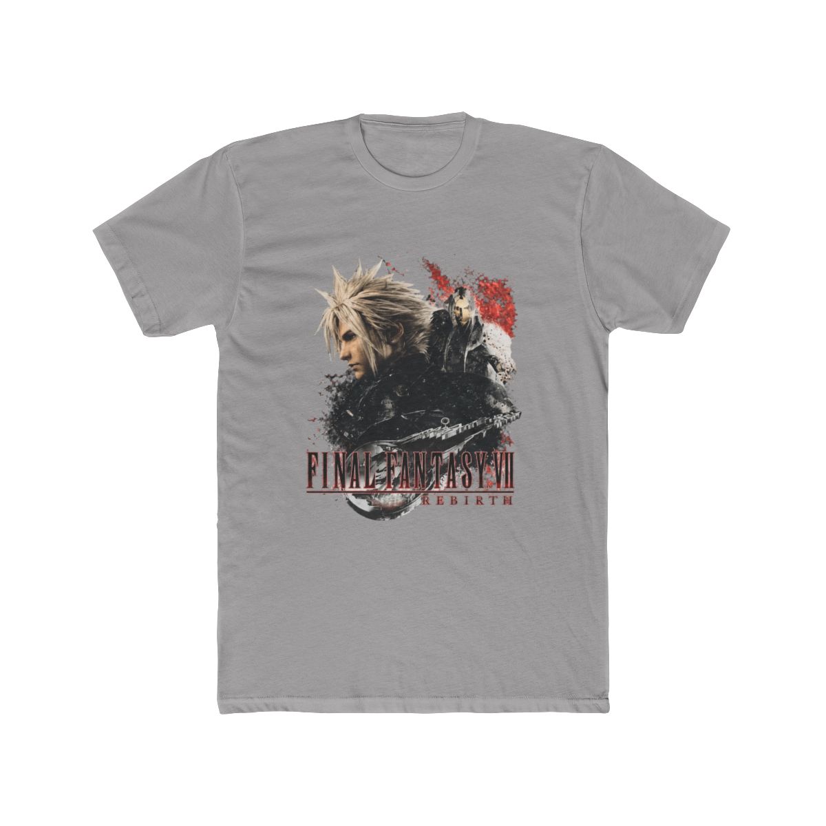 Comfort Colors Final Fantasy VII Rebirth Shirt | Cloud Strife Comfort Colors Tee | JRPG Retro Gamer T Shirt | FF77