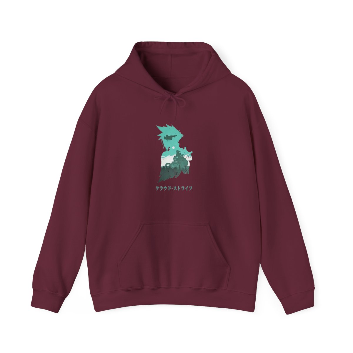 Cloud Strife - Hoodie, Shirt, Hoodie,, Sweater, Black | Final Fantasy - alternate angle 3, merchandise