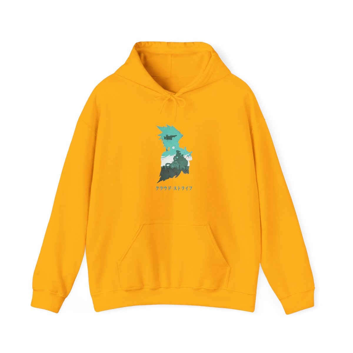 Cloud Strife - Hoodie, Shirt, Hoodie,, Sweater, Black | Final Fantasy - alternate angle 2, merchandise