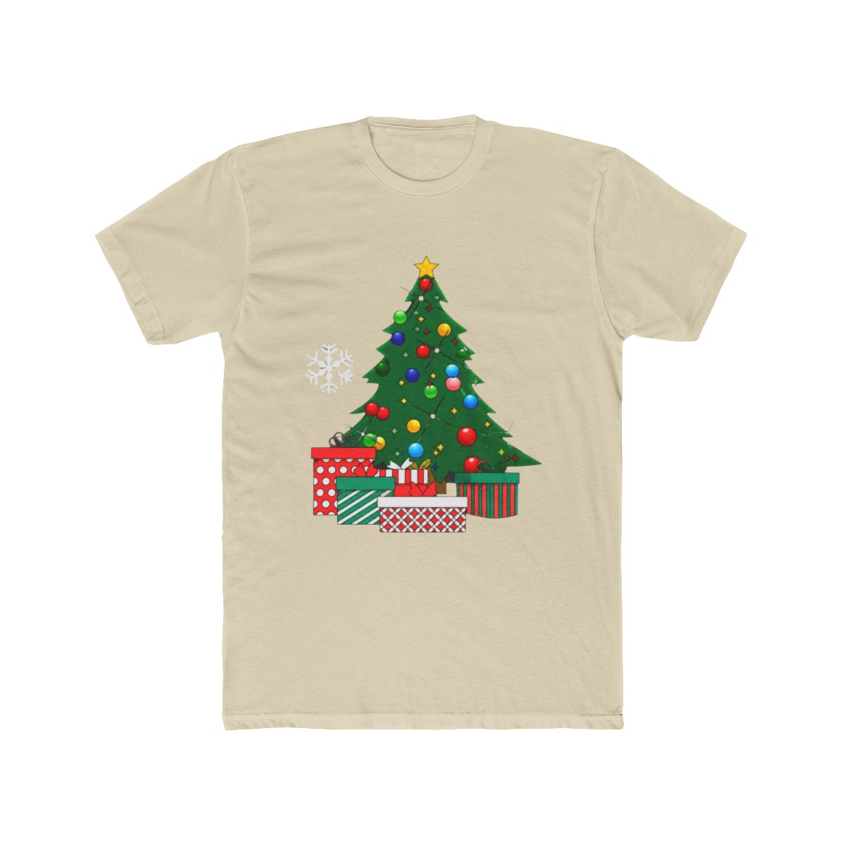 Cloud Strife Around The Christmas Tree Final Fantasy T Shirt - alternate angle 5, merchandise