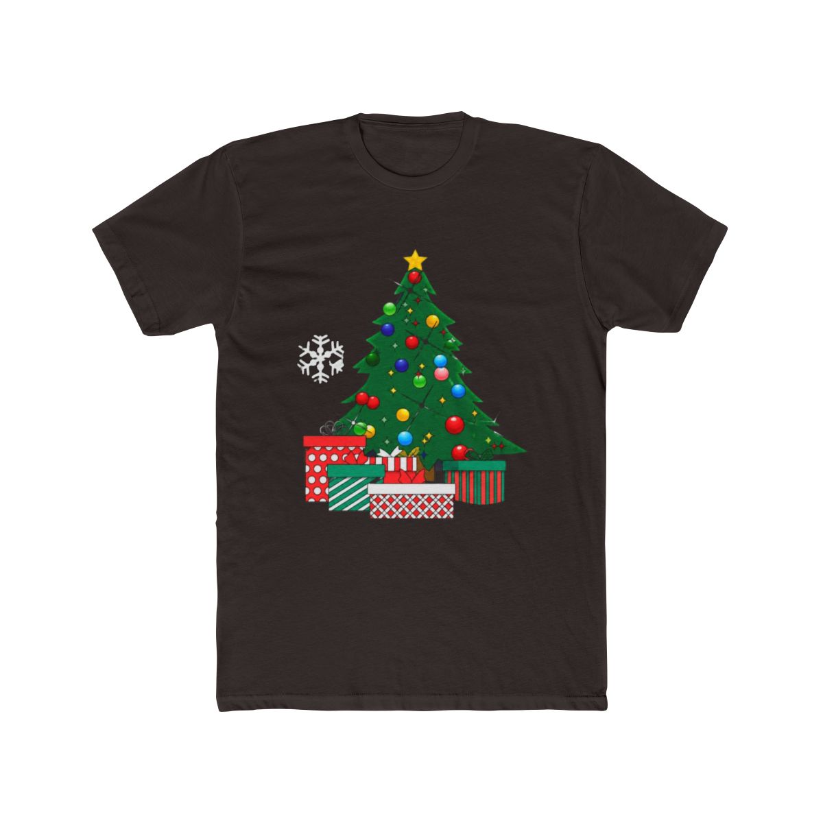 Cloud Strife Around The Christmas Tree Final Fantasy T Shirt - alternate angle 3, merchandise
