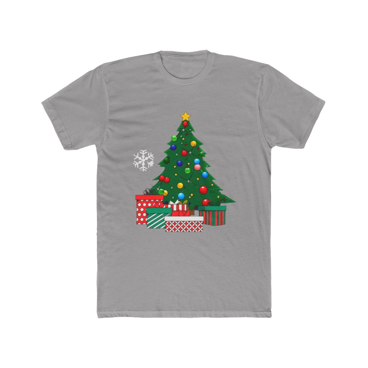 Cloud Strife Around The Christmas Tree Final Fantasy T Shirt - alternate angle 2, merchandise