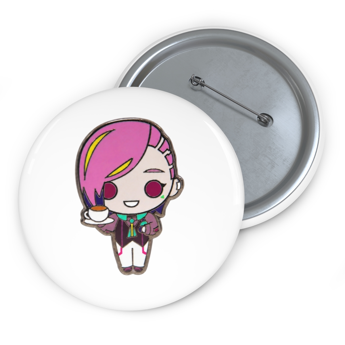 Coffee Talk Tokyo - Vin Collector’s Pin | Final Fantasy - alternate angle 2, merchandise