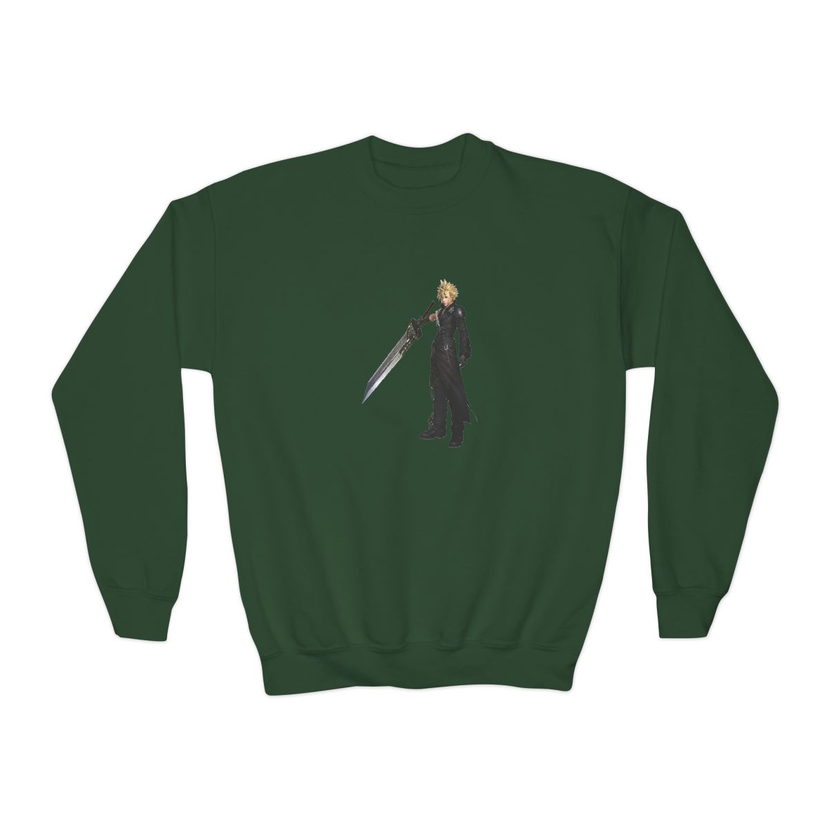 CHLOBLOM Cloud Strife T-Shirts Sephiroth Cosplay Costume Novelty Kids Sweatshirt - alternate angle 5, merchandise