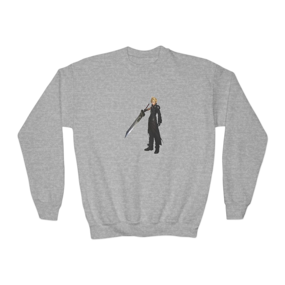 CHLOBLOM Cloud Strife T-Shirts Sephiroth Cosplay Costume Novelty Kids Sweatshirt - alternate angle 3, merchandise