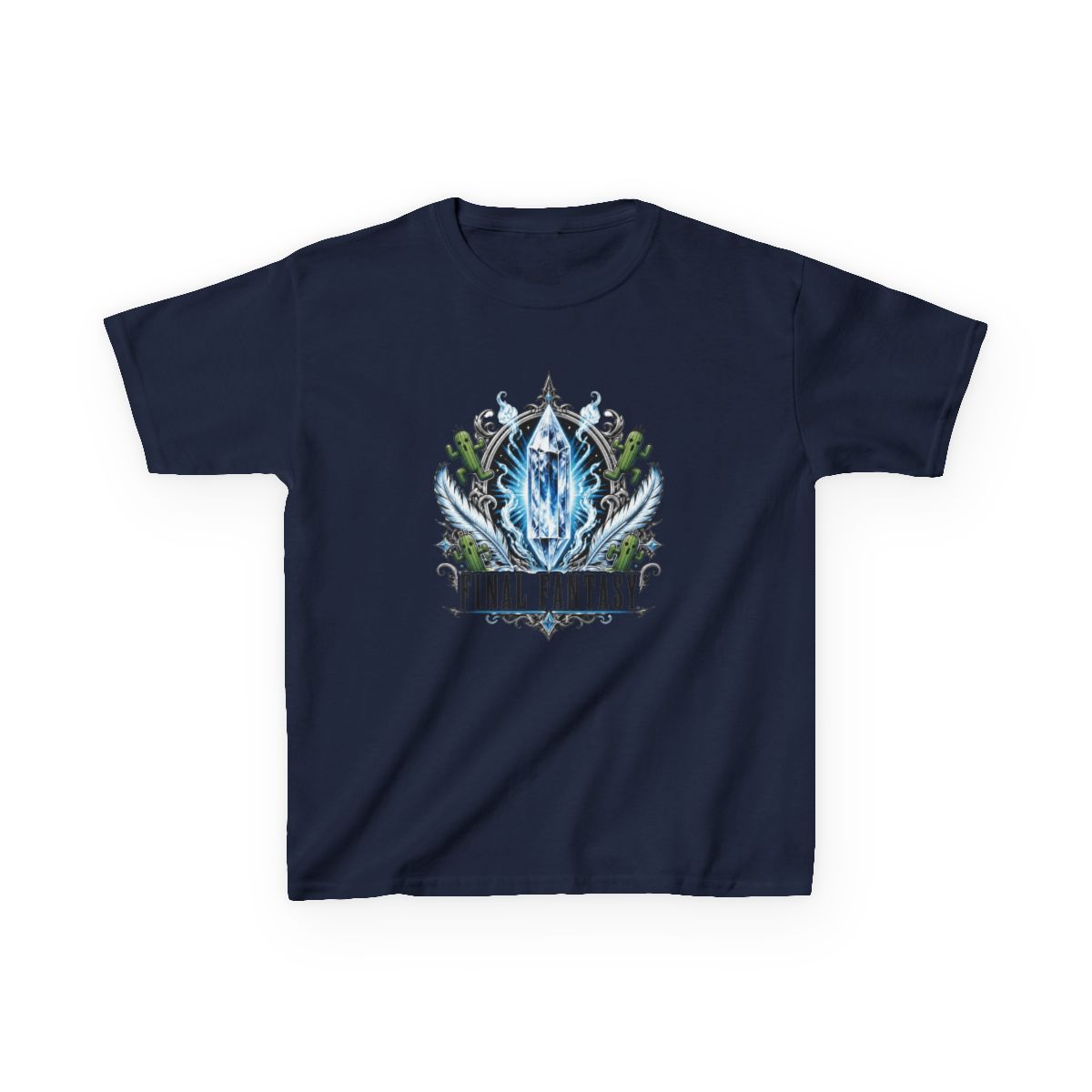 Final Fantasy "Final Fantasy" Unisex Kids Tee - alternate angle 3, merchandise