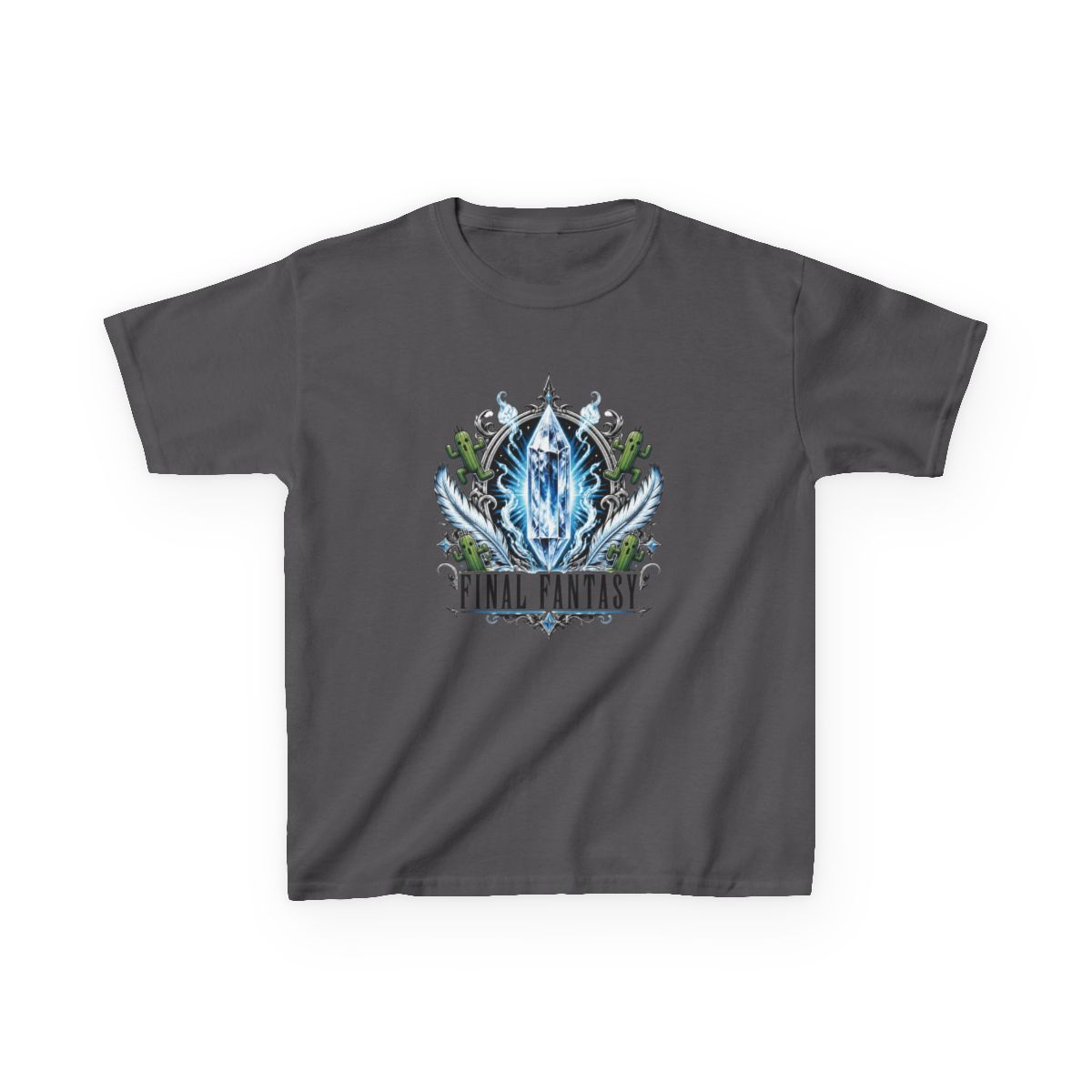 Final Fantasy "Final Fantasy" Unisex Kids Tee - alternate angle 2, merchandise