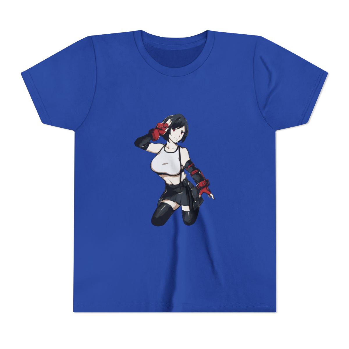 Final Fantasy Tifa Kids T Shirt - alternate angle 3, merchandise