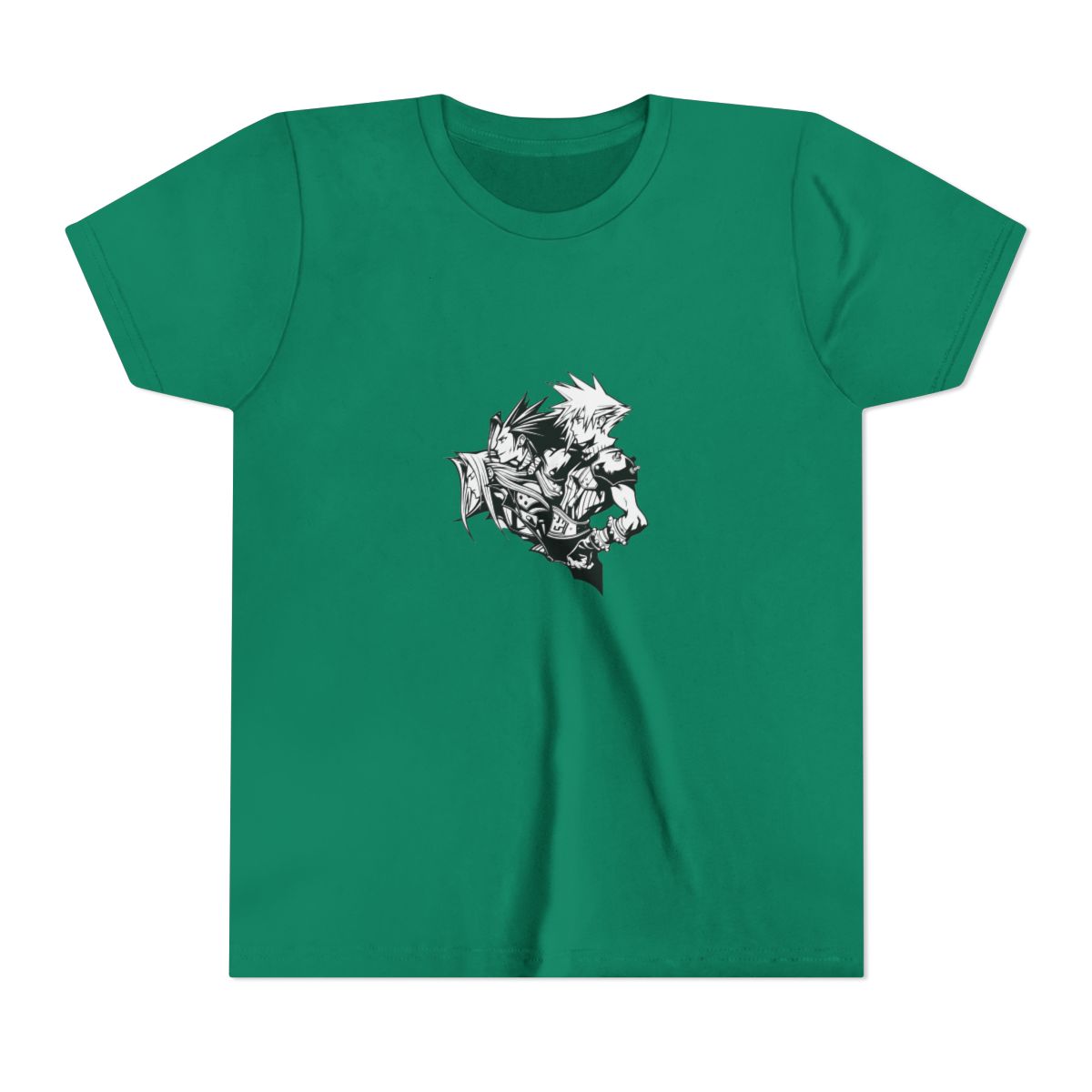 Final Fantasy VII Heroes Kids T Shirt - alternate angle 2, merchandise