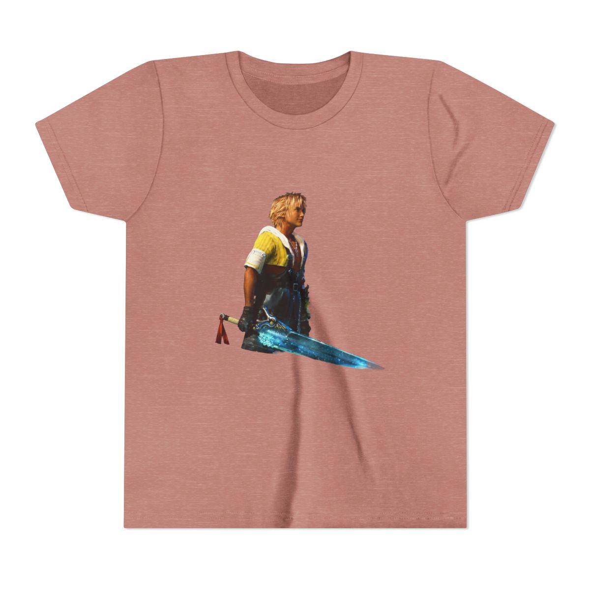 Final Fantasy X - Tidus Kids T Shirt - alternate angle 2, merchandise