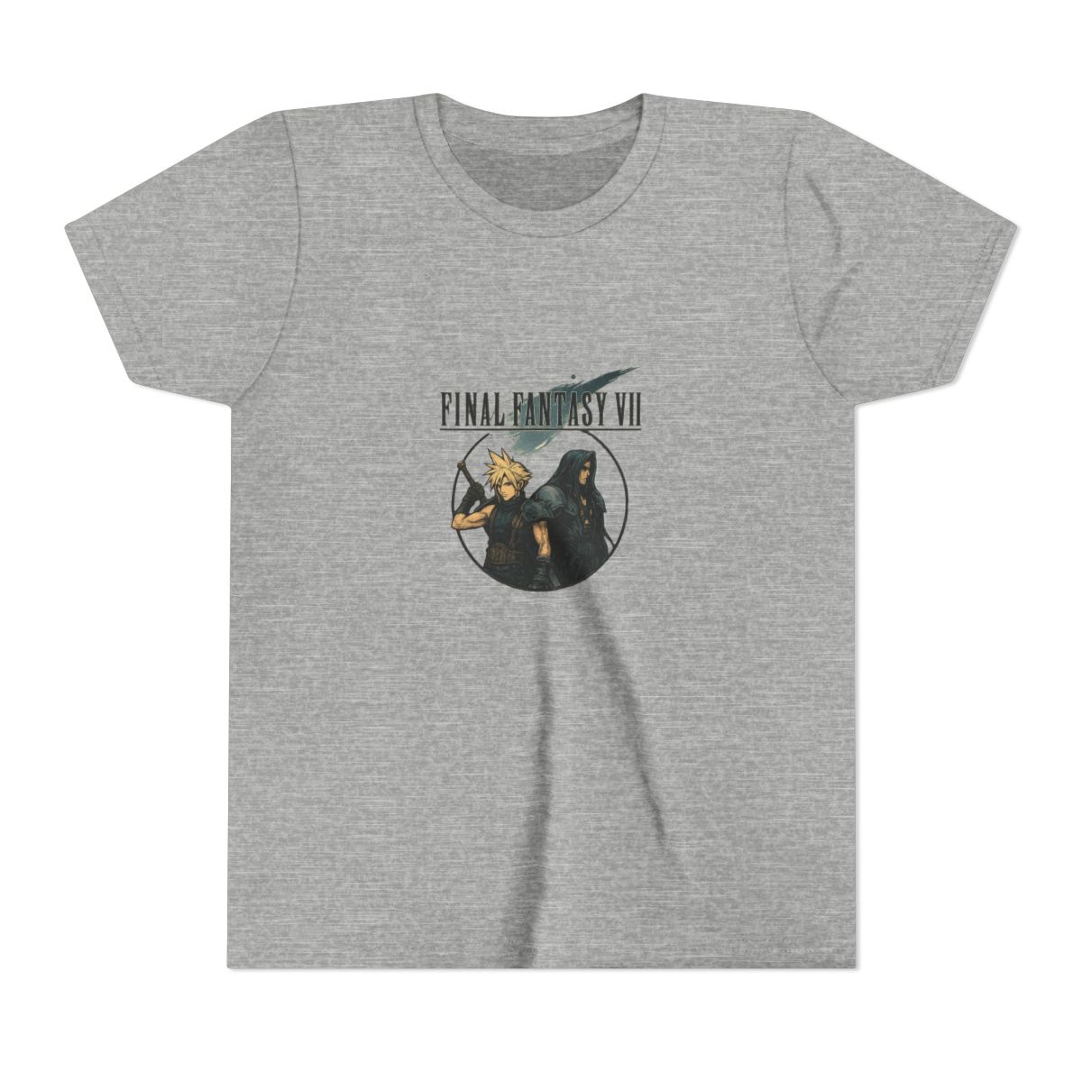 Iconic Final Fantasy VII Cloud vs Sephiroth Kids T Shirt