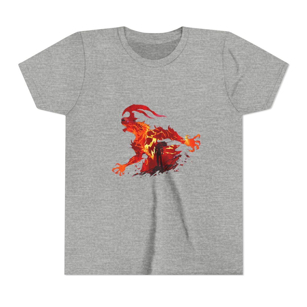 Ifrit Awakening:Final Fantasy XVI Kids T Shirt - alternate angle 5, merchandise
