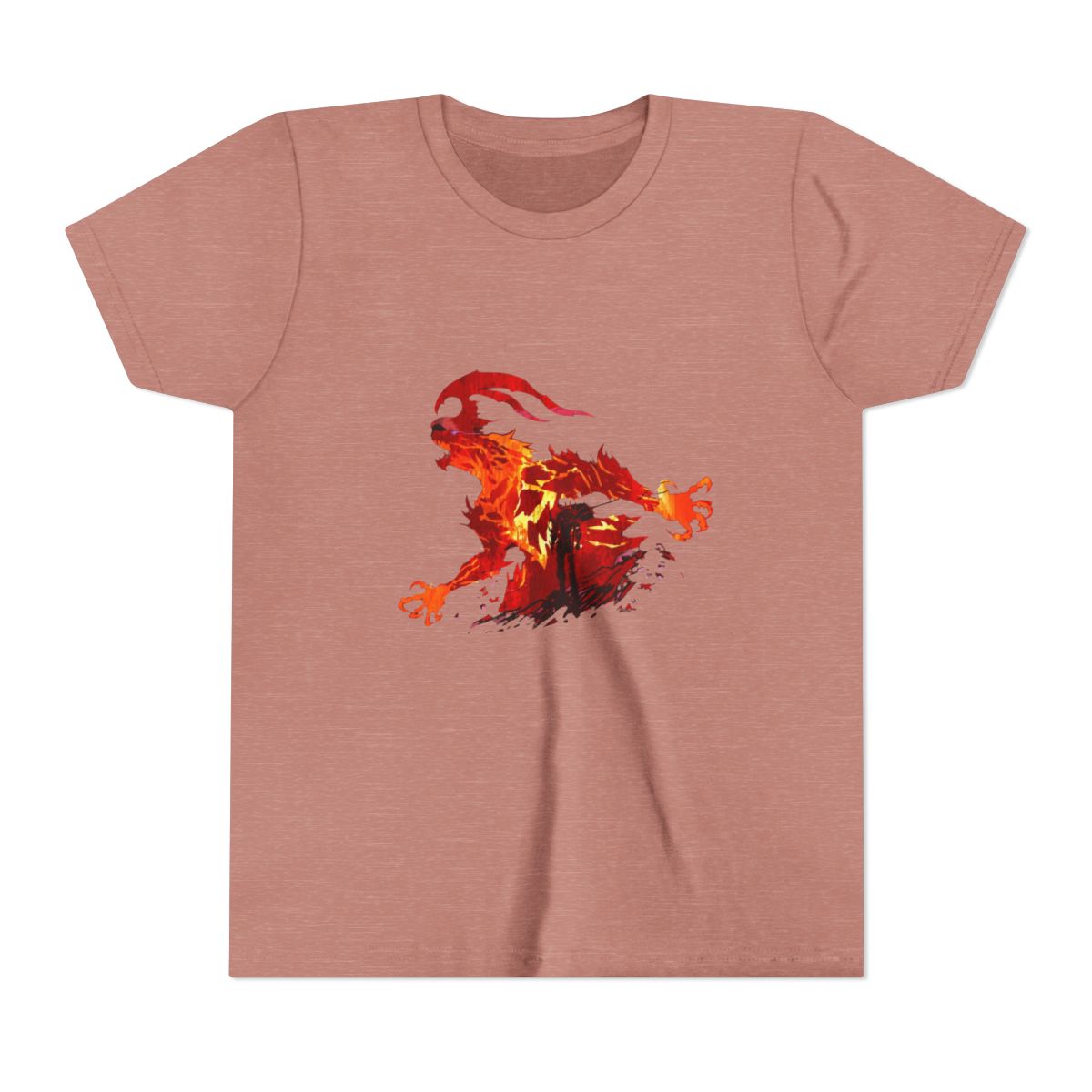 Ifrit Awakening:Final Fantasy XVI Kids T Shirt - alternate angle 2, merchandise